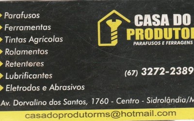 CASA DO PRODUTOR