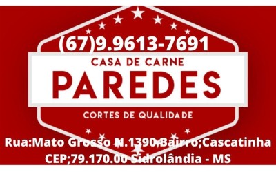 CASA DE CARNE PAREDES