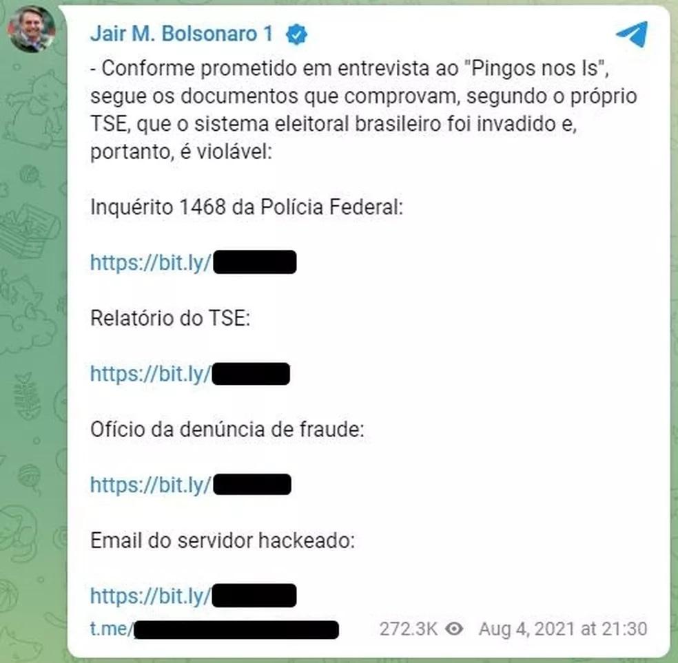 Moraes diz que Telegram 'cumpriu parcialmente' ordens judiciais e dá 24 horas para plataforma atender determinações pendentes