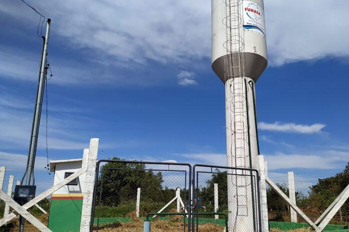 Rede de abastecimento de água do Assentamento Nazareth é inaugurada em Sidrolândia.