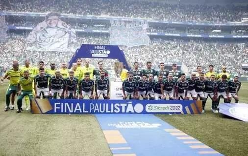 Na final do Paulistão, Palmeiras vence São Paulo por 4 a 0 