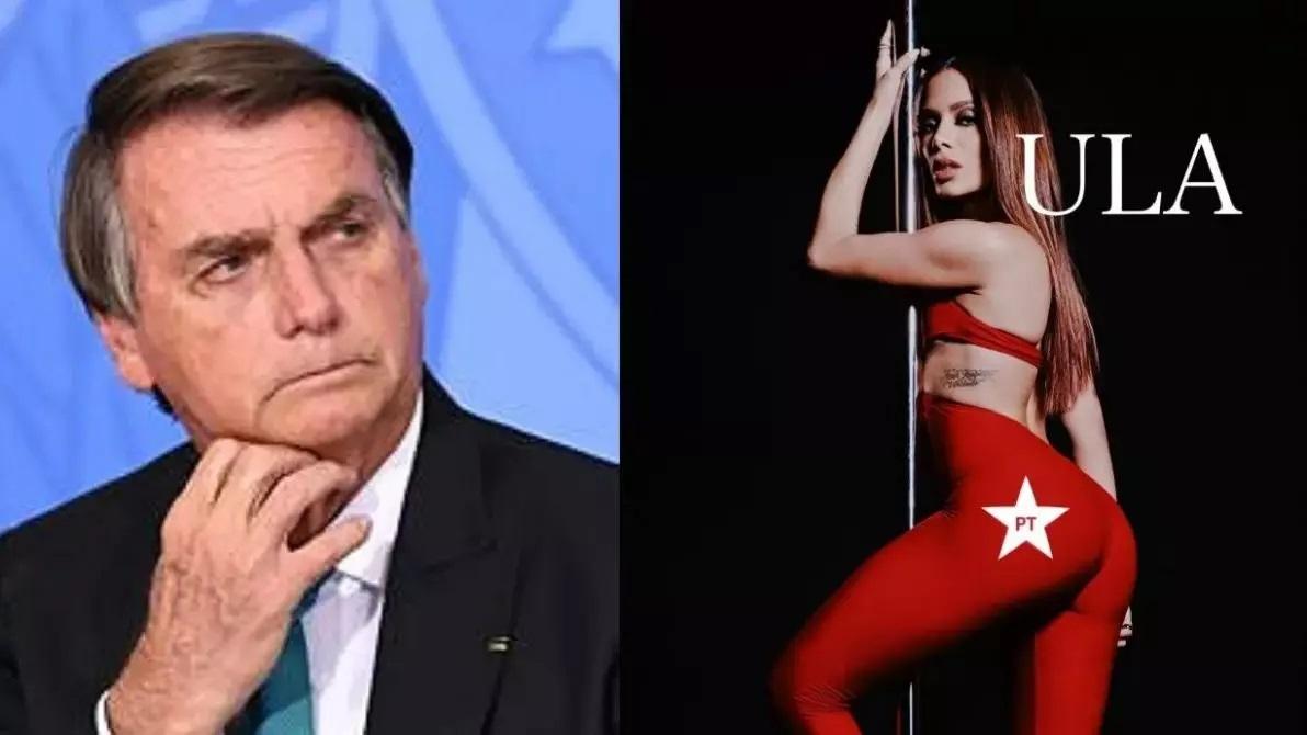 Jair Bolsonaro debocha de Anitta, após cantora pedir liberação da maconha a Lula