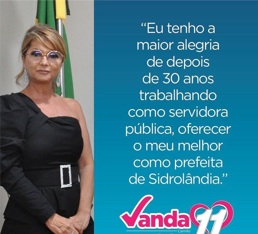 Observe a imagem abaixo referente às diárias. Dá Prefeita Vanda Camilo  Mais CORTAM DO SALÁRIO DOS PROFESSORES.