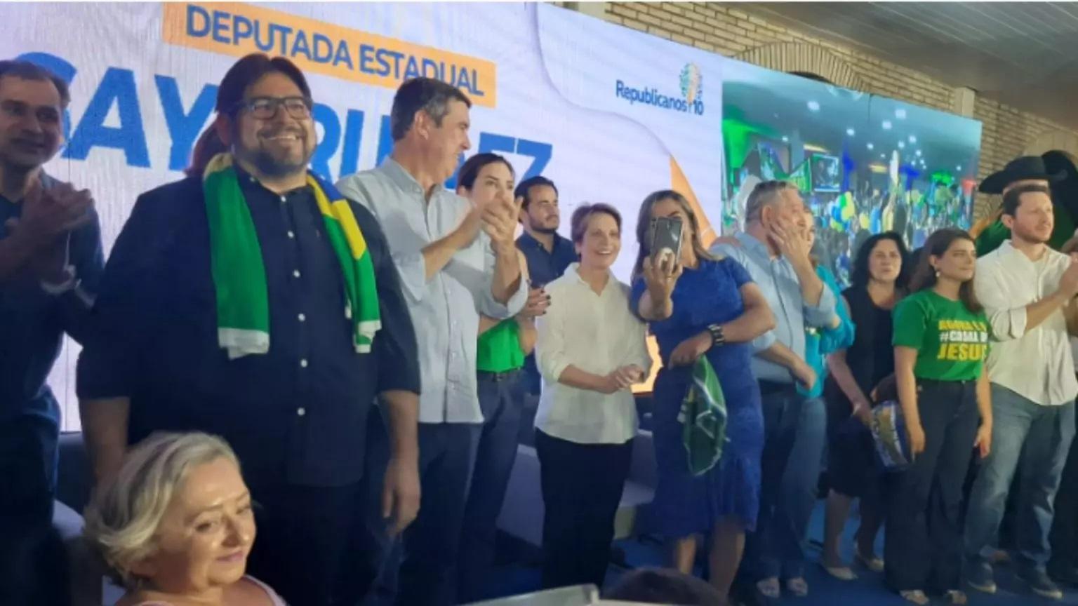 Em convenção com Riedel, Republicanos de MS lança 21 candidatos a deputado estadual e 9 para federal; confira