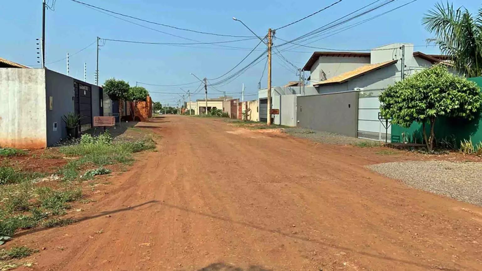 Com aditivo, custo de obras de pavimentação em Sidrolândia chega a R$ 6,5 milhões