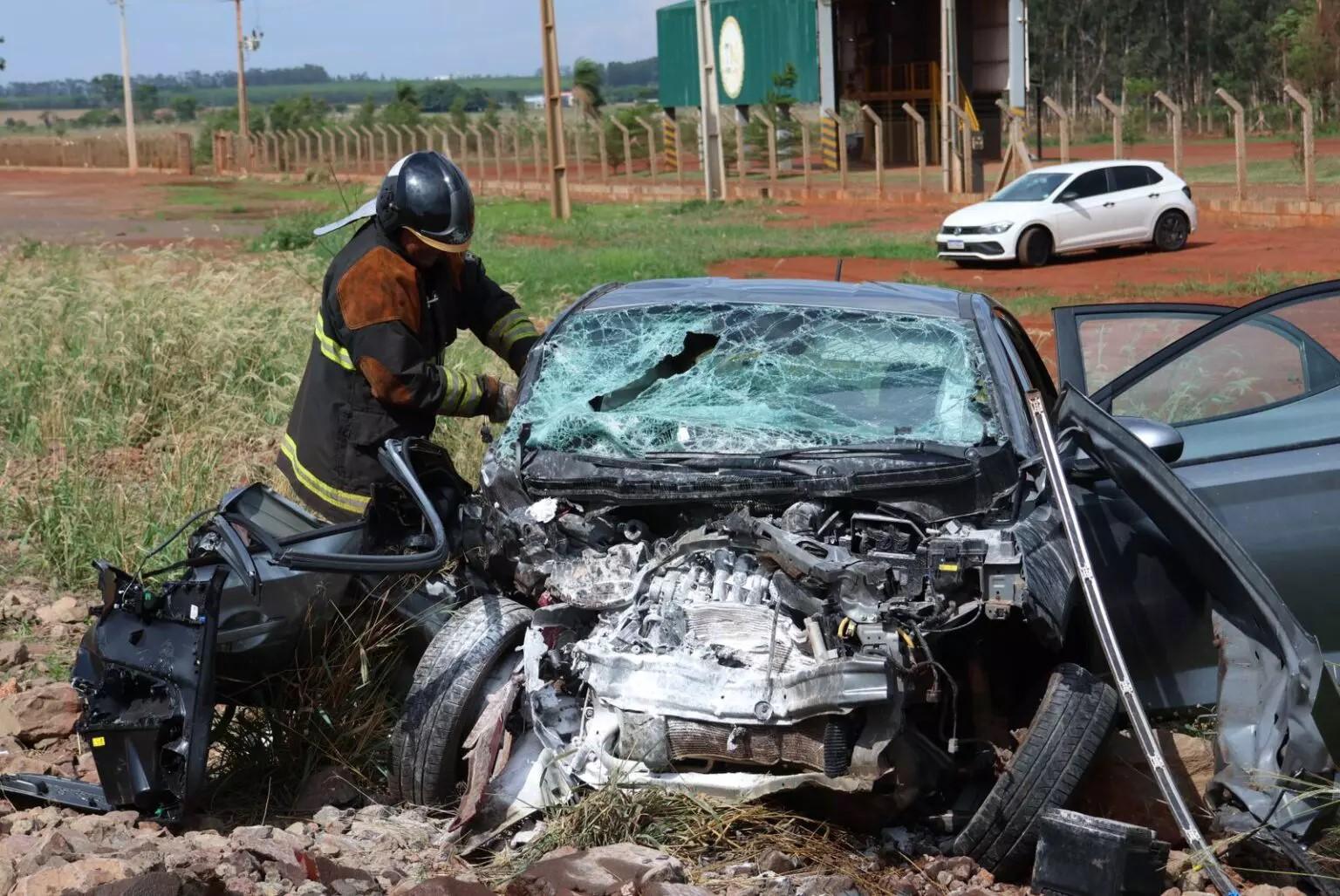 Tentativa de ultrapassagem teria causado acidente com seis vítimas na BR-060 em Campo Grande